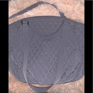 Gray Vera Bradley Purse